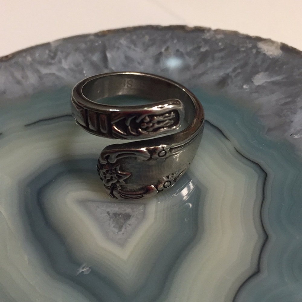 Artisan Made Spoon Ring 🥄 One Of A Kind - Picture 2 of 5